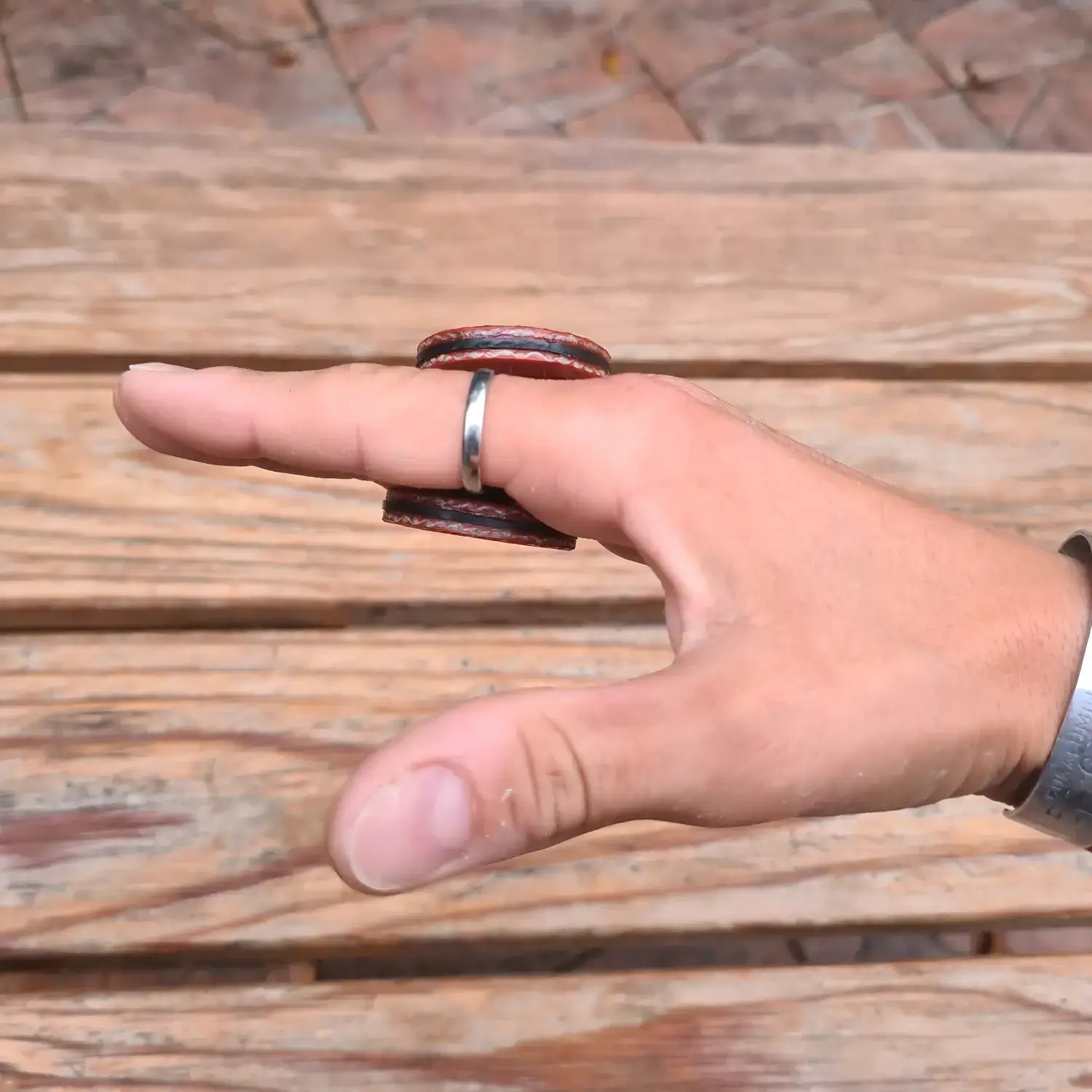 🧲 Fidget toy pièces magnétiques en tuyau de pompier - "Biscuits" aimantés Fidget pièce magnétiques - en tuyau de lance à incendie et chambre à air de tracteur upcyclés