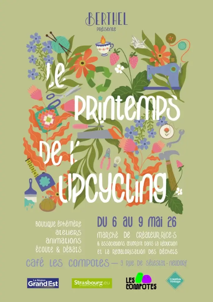 Printemps de l'Upcycling - festival à Strasbourg Neudorf Printemps de l'Upcycling - festival à Strasbourg Neudorf