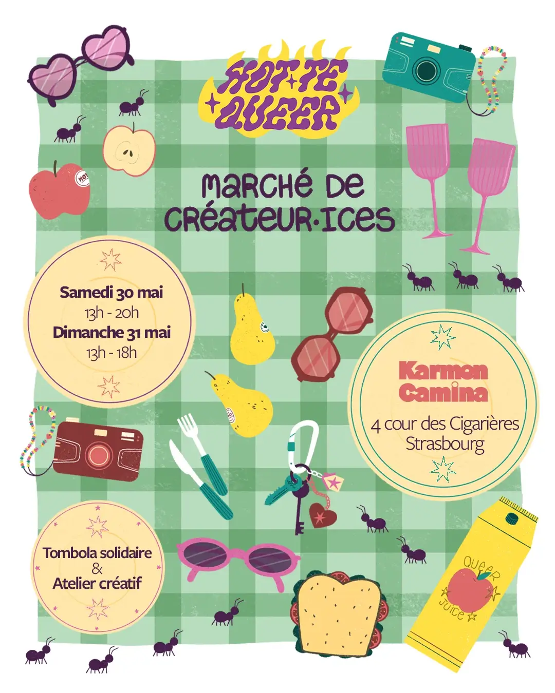 10 ans de Creative Vintage au Marché OFF Marché Hotte Queer à Strasbourg