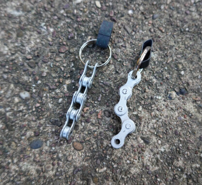 Porte-clés en chaîne de vélo - 4 maillons
