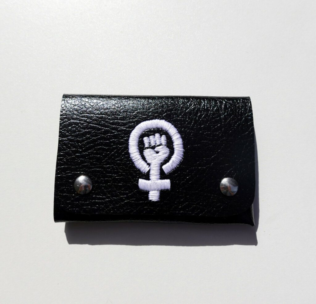 Portefeuille logo féminisme - Girl power