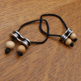 Casse-tête en maillons de chaîne de vélo upcyclés