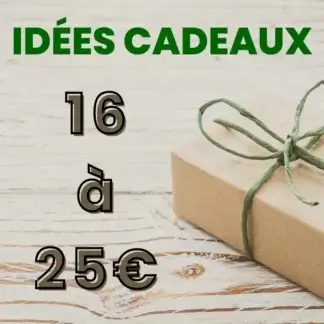 Idées cadeaux de 16 à 25€
