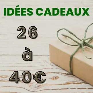 Idées cadeaux de 26 à 40€