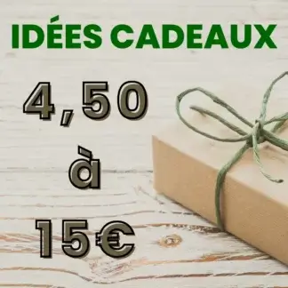 Idées cadeaux jusqu'à 15€