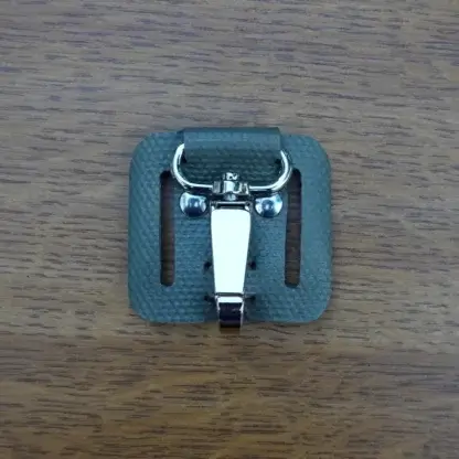 Passant porte-clés de ceinture en tuyau de lance à incendie upcyclé
