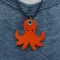 1er bijou en lance à incendie ! 🐙 Collier poulpe en lance à incendie upcyclée