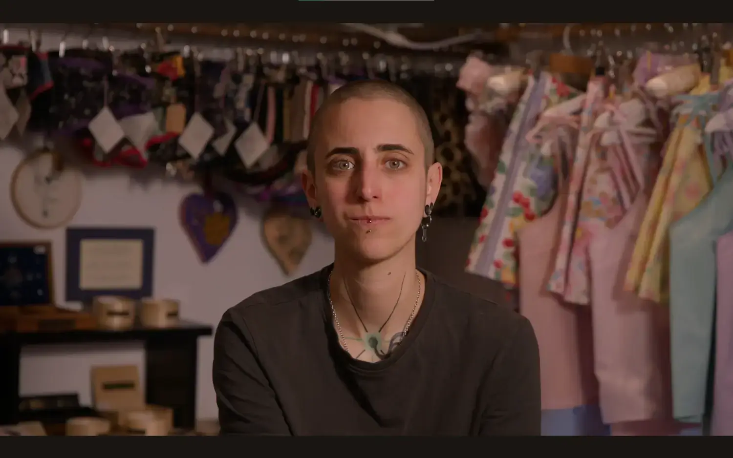 Stéphanie Wiss de Re-Cycle-On dans la boutique Berthel à Strasbourg